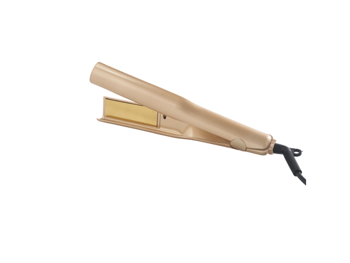 Modelador 2 Em 1 Gold Twisted-curve Para Alisar E Modelar Caracóis (30*7*6cm)