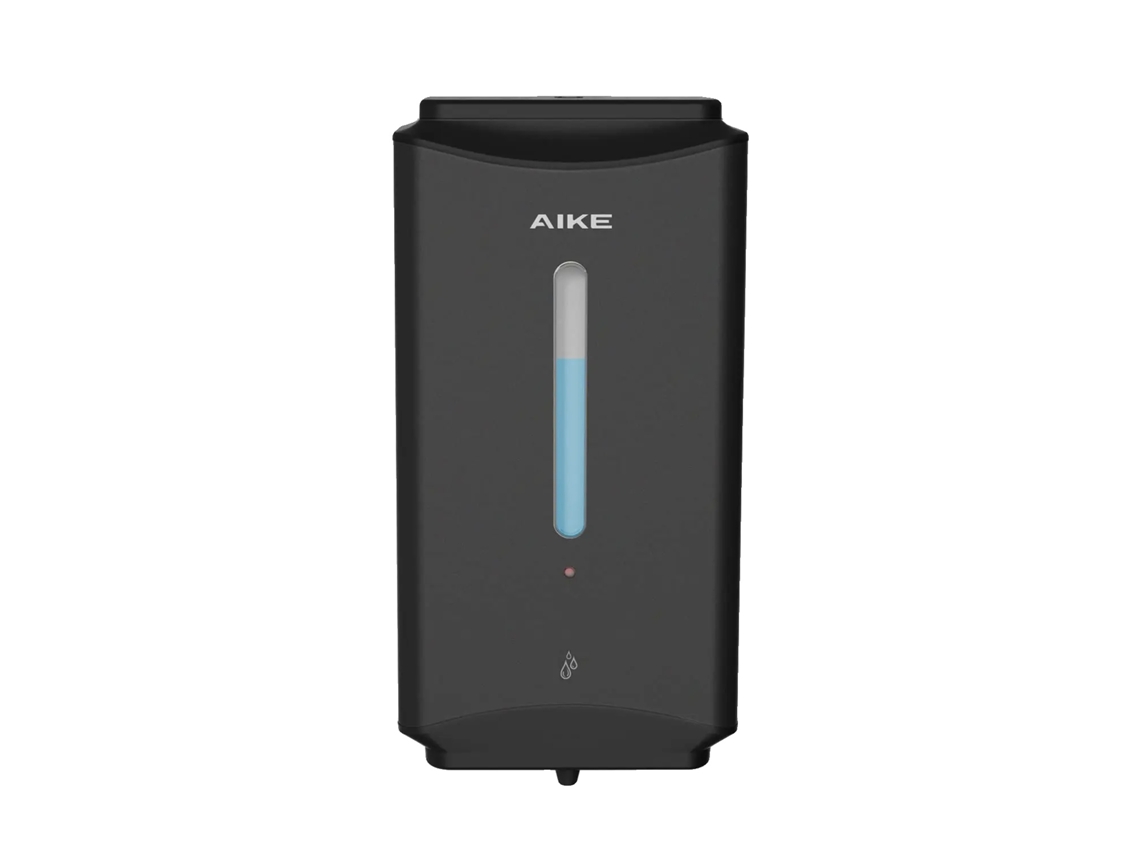 Dispenser De Sabão Líquido, Montado Na Parede, Grande Capacidade, Ak1206-mattblack