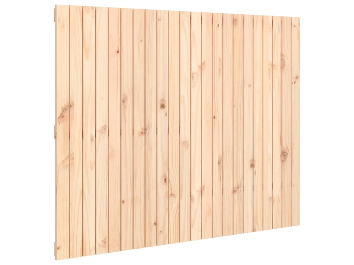 Cabeceira de Parede MAISON EXCLUSIVE Maciça Pinho Madeira (140x110 cm)