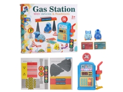 Brinquedo Educativo Posto De Gasolina Simulação Luz Som Música Para Crianças