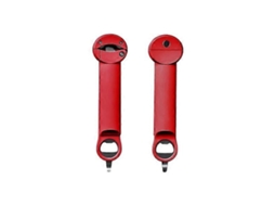 Abridor De Garrafas Retrátil, Ajustável E Multifuncional, Em Aço Inoxidável, Para Montagem Na Parede, Vermelho