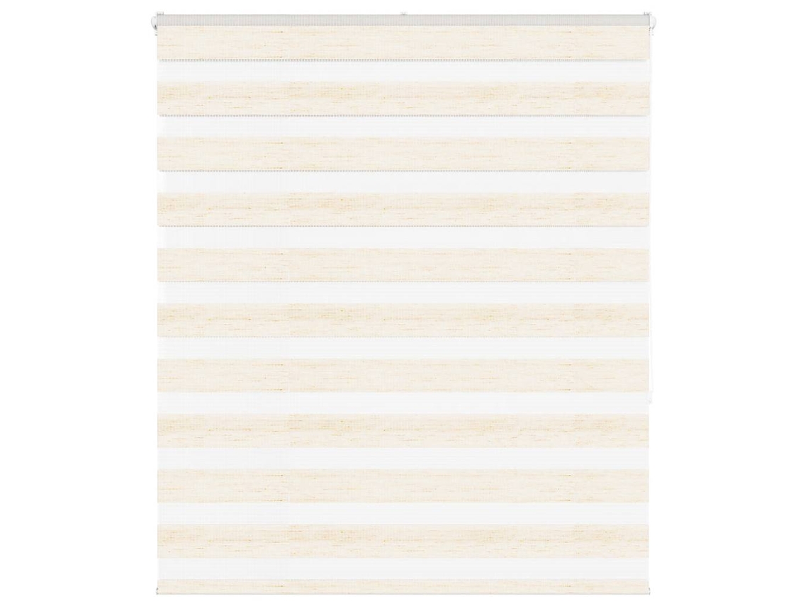 Vidaxl Cortina De Zebra 130x150 Cm Largura Do Tecido 125,9cm Poliéster