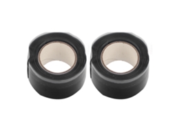Fita De Silicone Laxiscreed Para Pás De Canoa E Kayak - Cor Preta