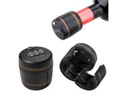 Cadeado De Combinação De 2 Peças Para Vinho, Bebidas, Códigos Numéricos, Etc.