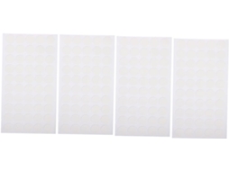 300 Adesivos Redondos Transparentes De Dupla Face Para Projetos Diy E