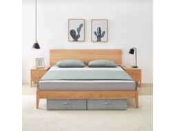 Vidaxl Caixas De Arrumação 2 Pcs Tecido 70x40x18 Cm Cinzento