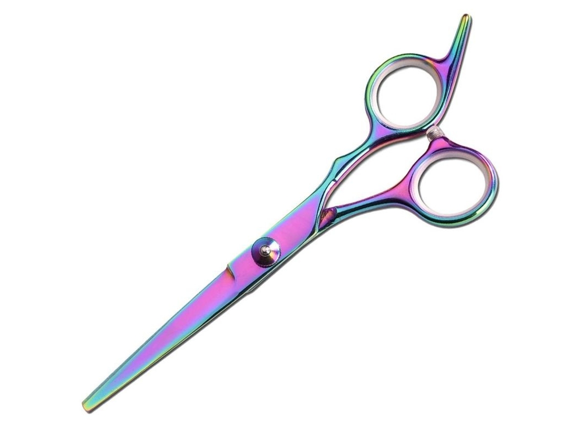 Tesoura De Cabelo Elysve 5 Polegadas, Corte Preciso, Para Salão E Uso Doméstico, Acabamento Profissional