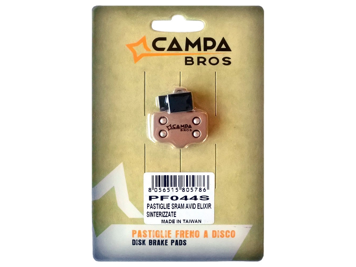 Pastilhas de Freio a Disco Sinterizadas Sram Avid Elixir/Force/Red Axs/Level Tl/Ultimate Douradocampa Bros