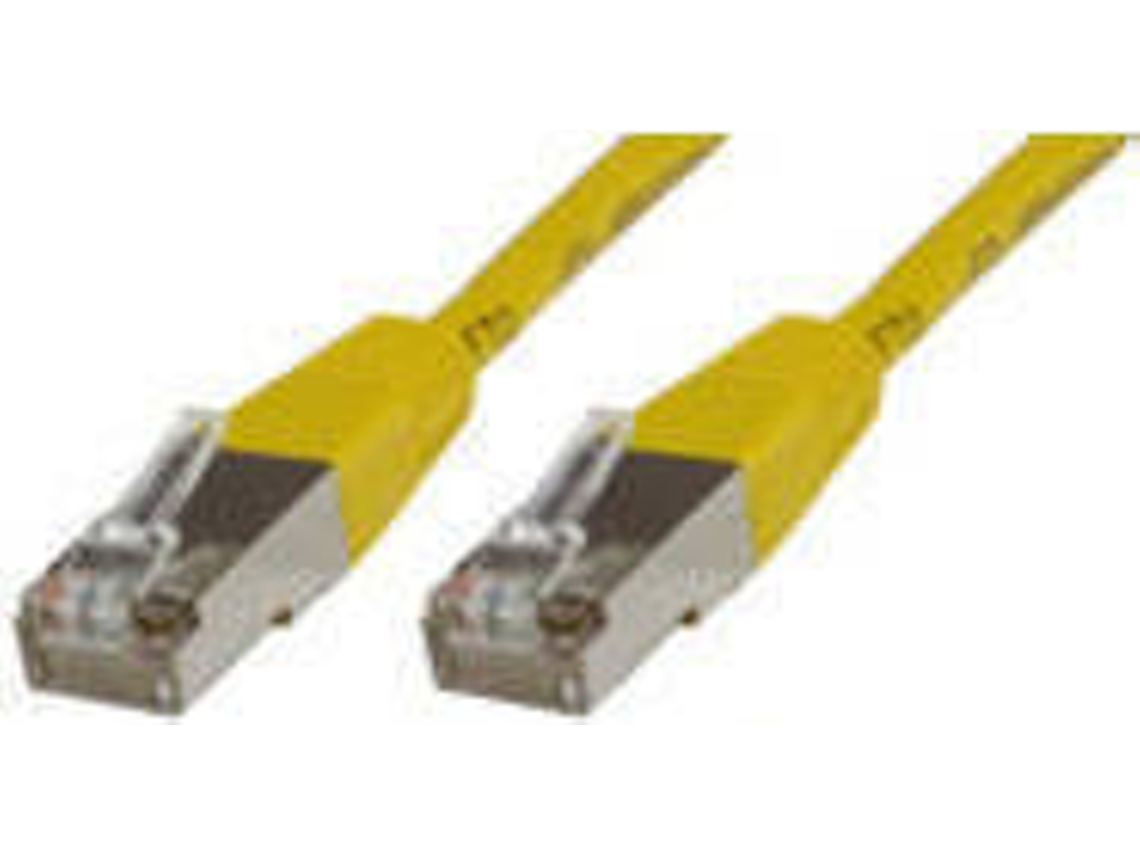 Cabo de Rede MICROCONNECT (RJ45 - 1 m - Amarelo)
