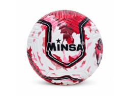 Bola De Futebol - Manchas Minsa 1169 Vermelho