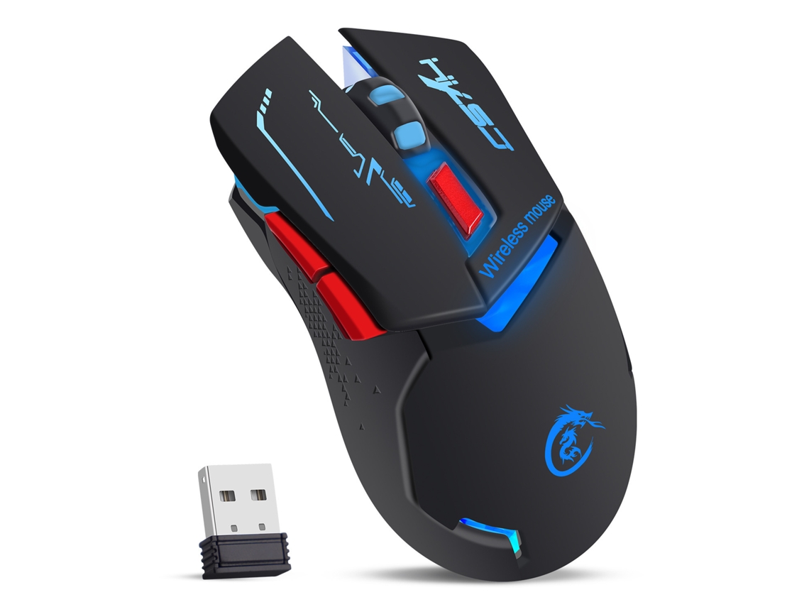 Rato Gaming JLTRUM X30 Rgb Wireless 2400Dpi Negro