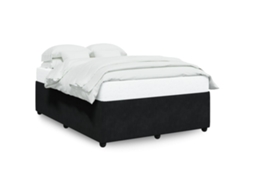Bed Frame, Bed Frames Vidaxl Preto Veludo (160 X 200 Cm)