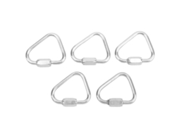 Carabiner Triangular Inox 3,5mm Camping Trekking