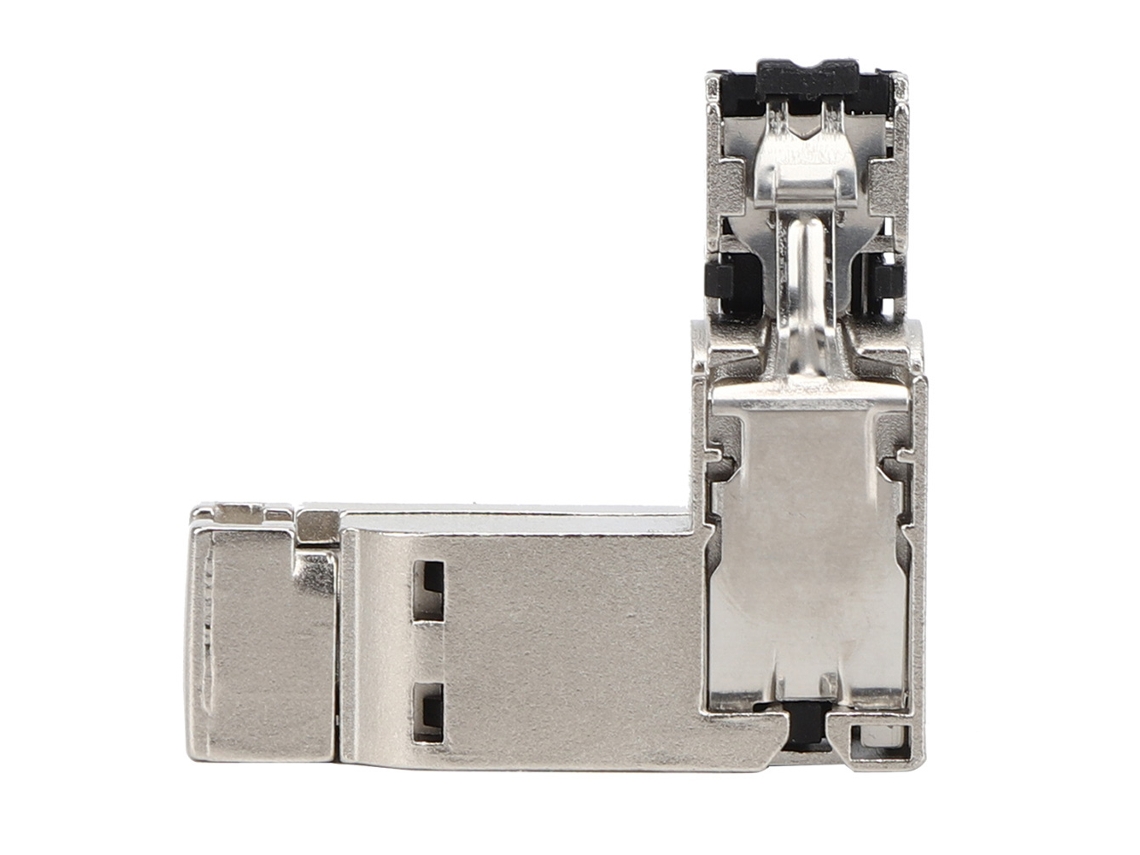 Conector de Rede Rj45 4 core 2p Impermeável Ethernet com Conector de Rede Rj45