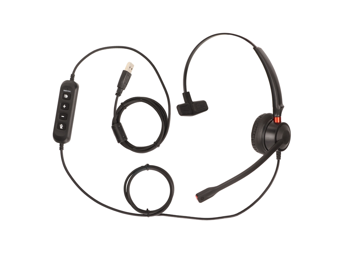 Auriculares Usb Profesionales Con Cancelación de Ruido