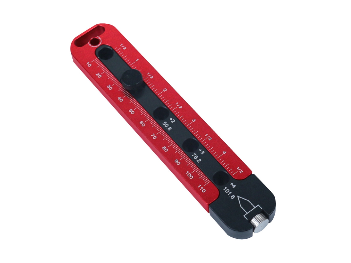 Compás De Carpintería Portátil Con Escritor, Herramienta De Dibujo De Círculos Ajustable En Aluminio Para Carpinteros E Ingenieros