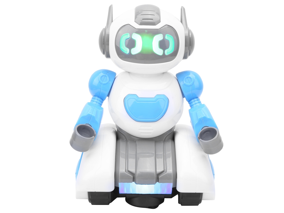 Walshlxq brinquedo Robô Dançarino com Rotação de 360°, Luzes e Música Incríveis, Articulações Ajustáveis para Crianças com Mais de 3 Anos