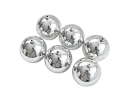 Conjunto de 6 Bolas de Natal Prateadas, 10cm, para Decoração de Árvores e Eventos Especiais LAXISCREED