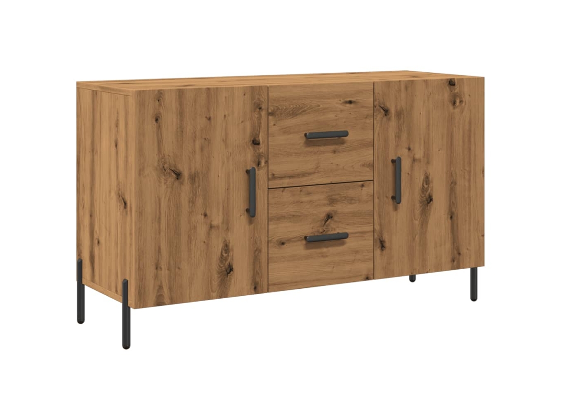 Sideboard, Sideboards Vidaxl Marrom Madeira Processada (n/a)