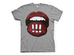 !!! Mouth Grey T shirt ROCKINSTONE Unisex Adults Best Sellers Sizel
