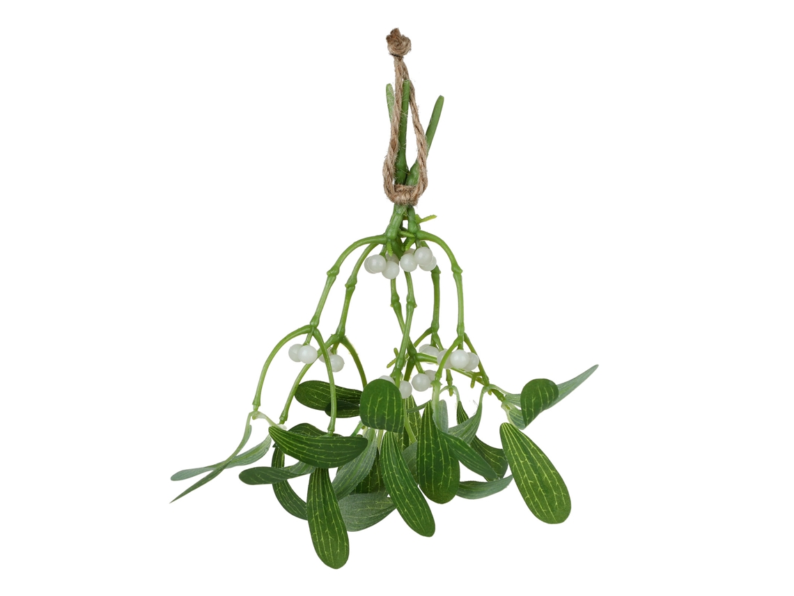 Laxiscreed Folhas Artificiais De Visco Para Decoração Natalícia, Perfeitas Para Presépios E Arranjos