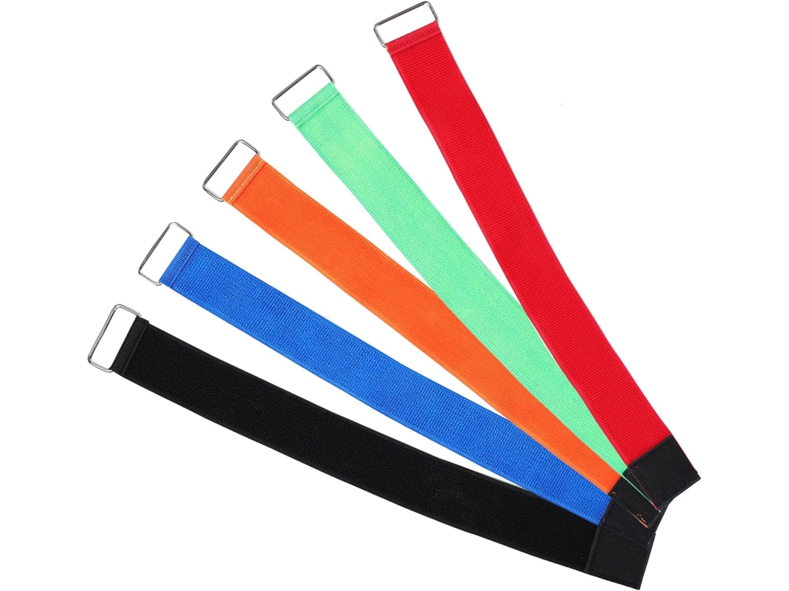 Conjunto De 5 Faixas Elásticas Para Corrida Pernas, Ideais Adultos, Festas Aniversário, Atividades Ao Ar Livre