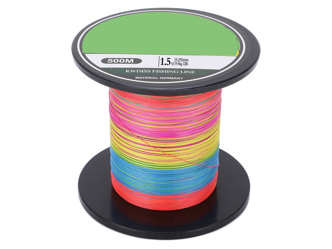 Linha de Pesca Trançada Pe Resistente 500m 1.5