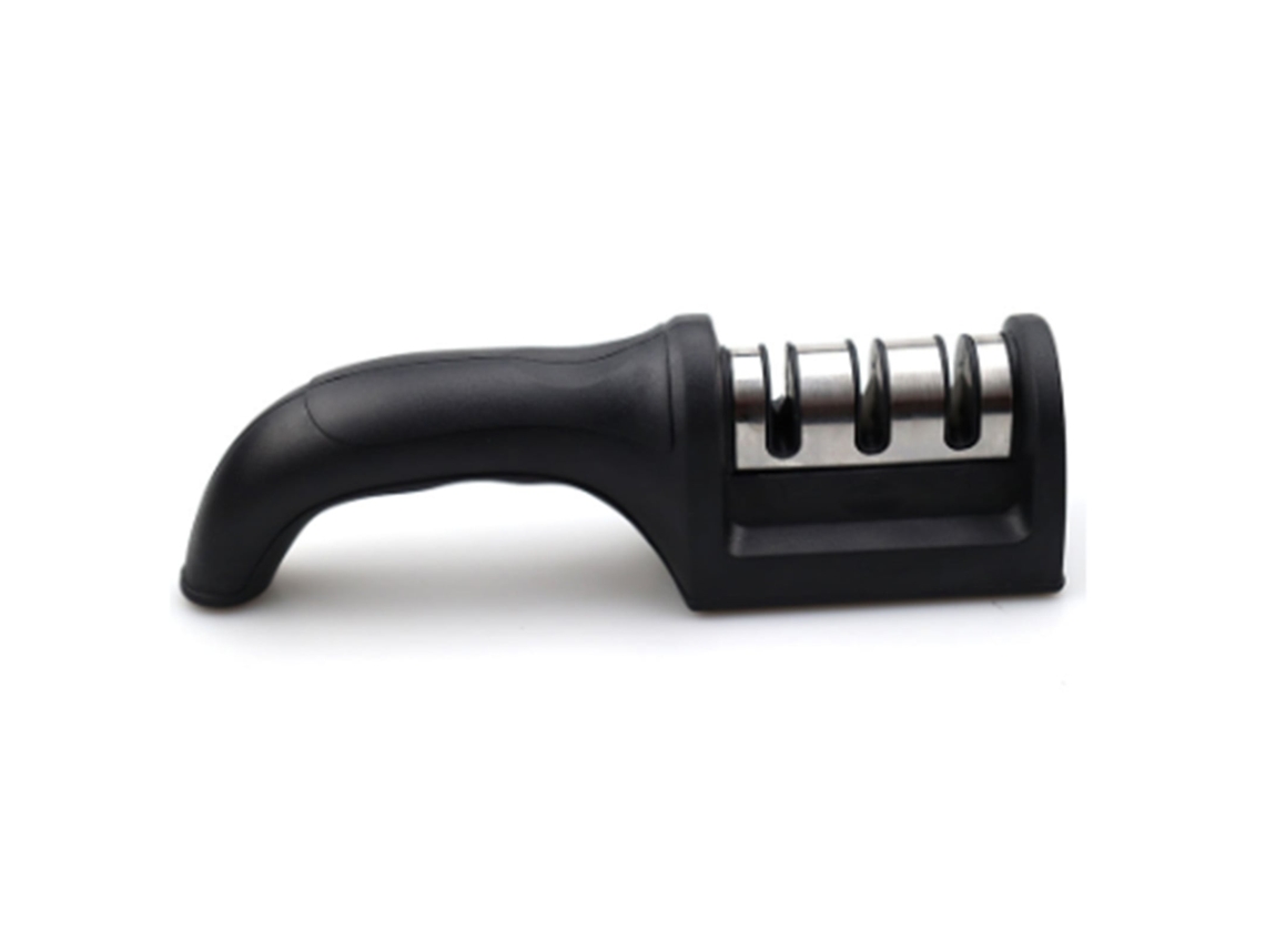 Afinador de Facas 3 Slot LAXISCREED para Cozinha Preto