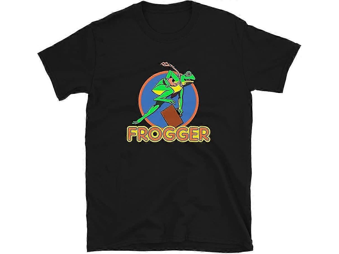 Mod.5 Arcade Frogger Videogame Retro Vintage Console De Jogos Dos Anos 80 Aliens 8 Bits Gamer Camiseta Pesada Ly Ebike