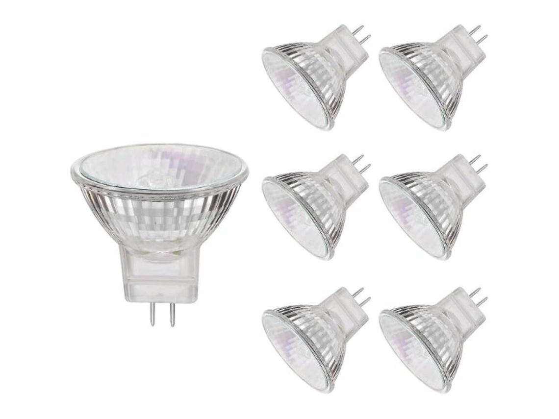 Lâmpadas de Halogênio, 20 W 12 V Mr11 Gu4, 6 Pcs ZYBLSSBB