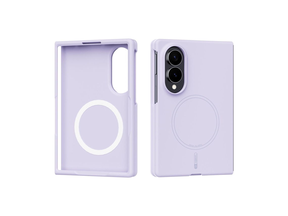 Capa Magsafe Para Samsung Galaxy Z Fold8, Capa Protetora De Silicone Líquido Digitallab (roxo)