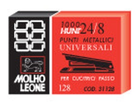 MOLHO LEONE Grampos 128 24/8 1000 Grampos