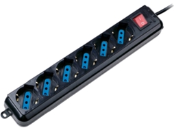 Extensão elétrica EMINENT EM3923 Preto