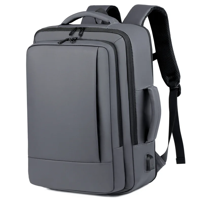 (2103-cinza) Mochila De Viagem Masculina, Grande Capacidade, Mochila De Viagem Executiva Masculina