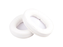 Almofada Para Auscultadores Steelseries Arctis 7x Plus De Orelhas De Esponja Macia Couro Branco