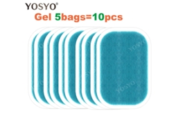 5/10/15 Par De Almofadas De Gel De Substituição Para Ems Trainer Slimming Abdominal Muscle Stimulator Exerciser Substituição Massagem Gel Slowmoose