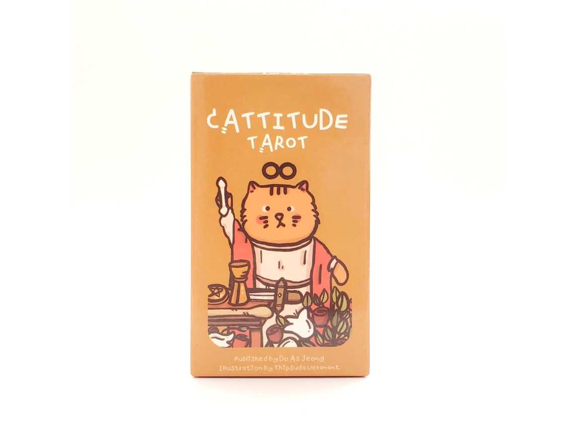 Jogo de Tabuleiro Cattitude Tarot, Nova Versão MDUG