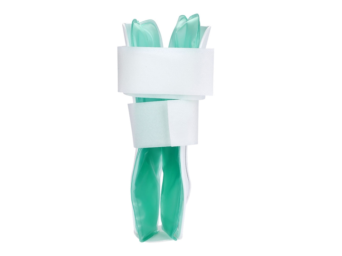 Lurelia Tornozeleira Respirável Plástico, Branco / Verde, Aprox