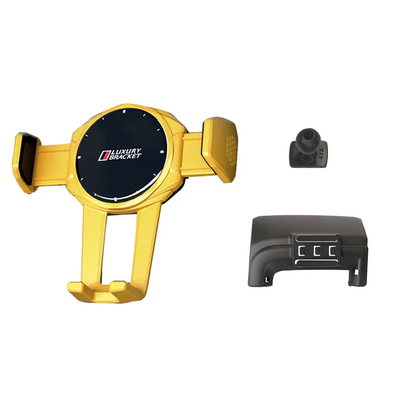 Suporte Para Celular Veicular Compatível Com Kia Sportage Kx5 2016 2017, Com Fixação Fixa E Sistema De Gravidade.