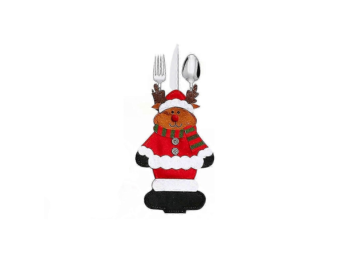 Saco Para Talheres De Natal