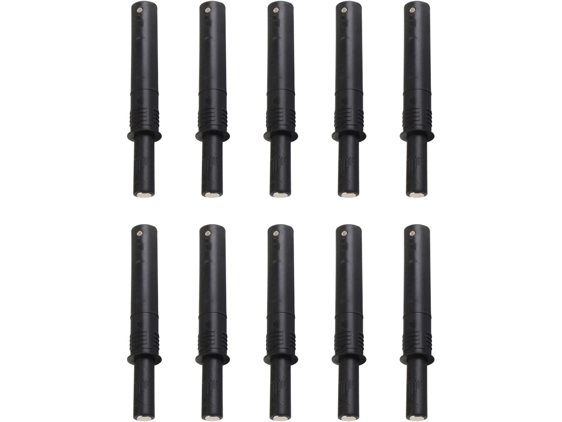 Conjunto de 10 Trilhos de Pressão para Roupeiros, Modelo Curto 7 Cm (2,8