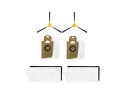 Conjunto De 6 Peças De Acessórios Para Aspirador De Pó Garlyn Sr-800 Max / Sr-800 Pro Max: Escova Lateral, Filtro E Sacos De Pó._glo
