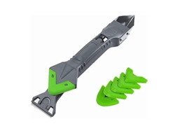 Ferramenta 5 em 1 para Remover Silicone, Raspa de Calafate, Aço Inoxidável para Cozinha, Banheiro e Pia