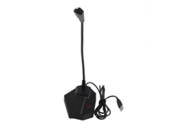 Micrófono De Mesa Gooseneck Usb Para Ordenador, Micrófono Condensador De Cuello De Cisne Para Pc