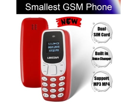 L8Star Bm10 Gsm Dual Sim Card Bluetooth Teclado de Bolso Telefone Ah716 XCSOURCE