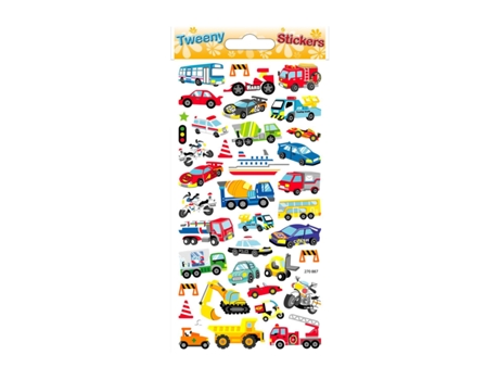 Adesivos Reutilizáveis ??- Relevo 3D Carro Caminhão Motocicleta GLOBAL GIFT