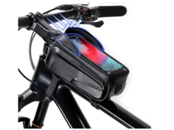 Bolsa para Guiador de Bicicleta com Suporte para Celular Suporte para Celular À Prova D'Água