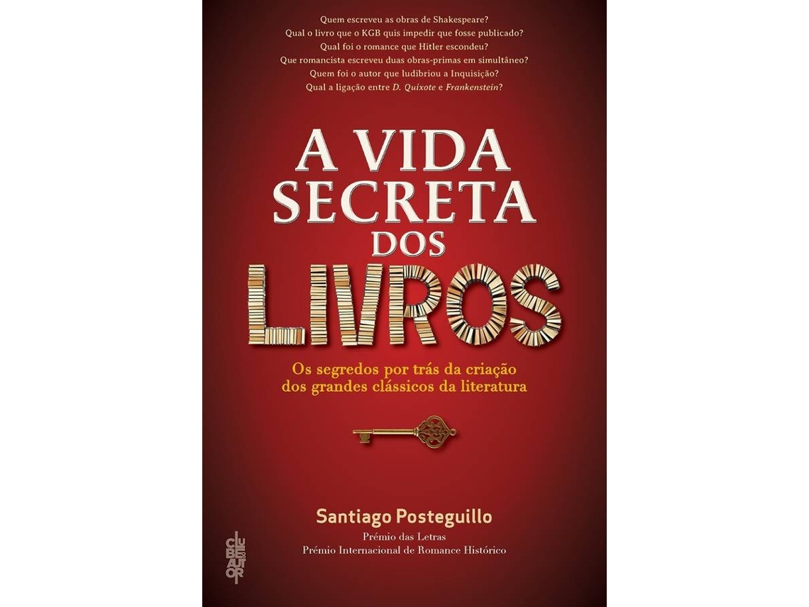Livro A Vida Secreta dos Livros de Santiago Posteguillo