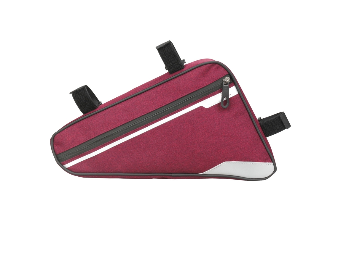 Bolsa Triangular Para Quadro De Bicicleta, Grande Capacidade, À Prova D'água, Para Mountain Bike, Ciclismo (vermelho)