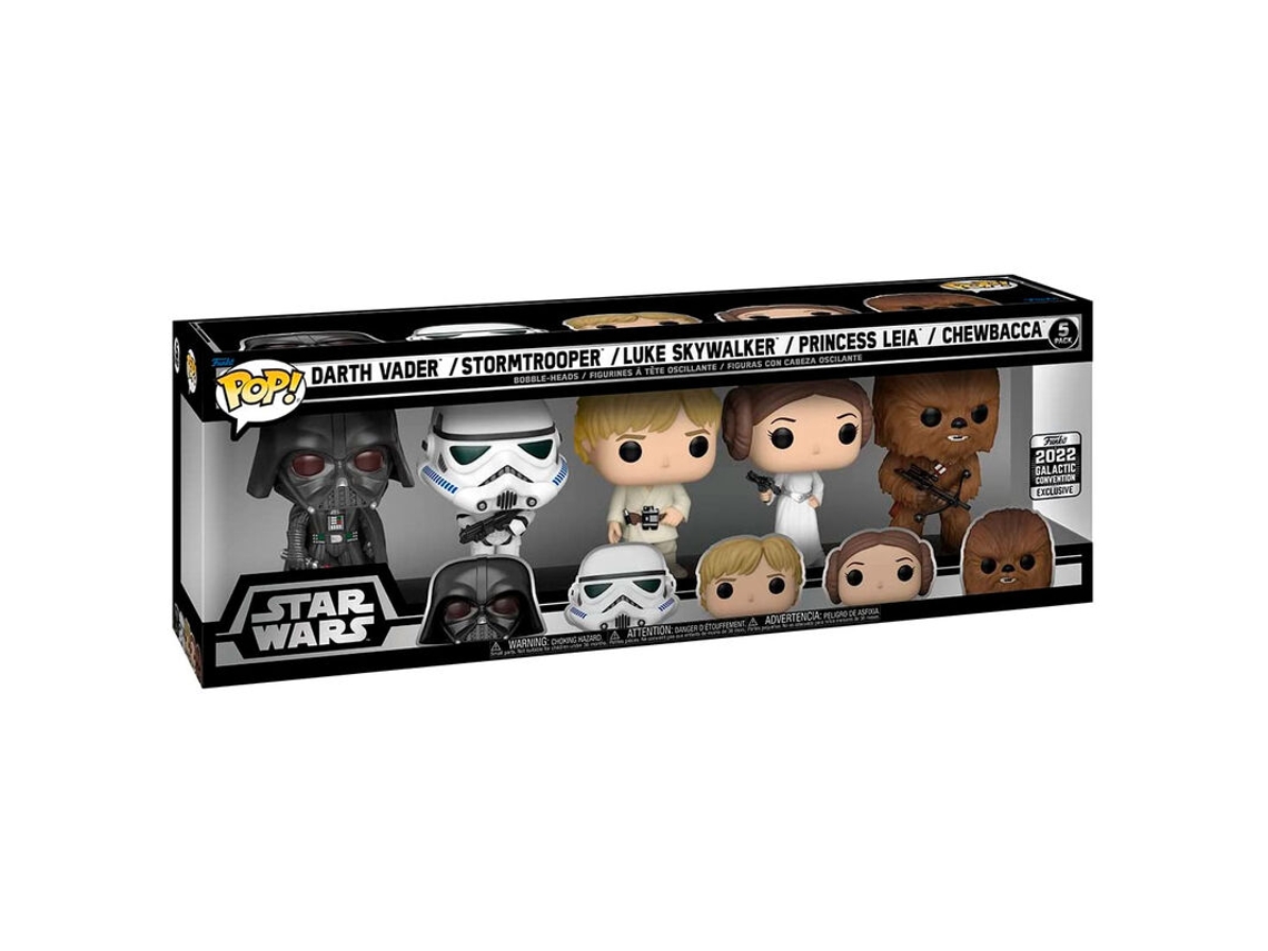 Pop Pack 5 Figuras Star Wars Classics Exclusive